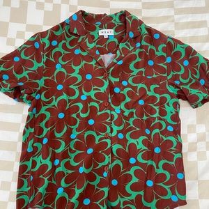 Wray Gregory Top—Midnight Daisy